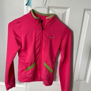 Girls Nike zip up jacket